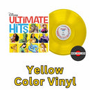 Disney Ultimate Hits -  Yellow Color Vinyl Record rockit-t-shirts.myshopify.com #Indie_Vinyl_Den#