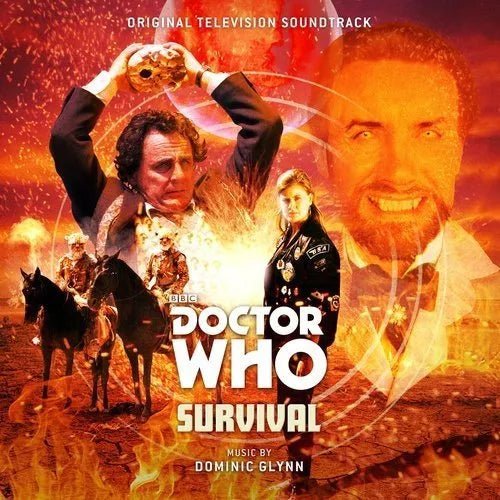 Doctor Who - Dominic Glynn - Survival - Vinyl Record 2LP