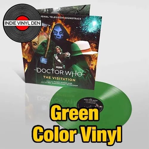 Doctor Who - The Visitation (Original Television Soundtrack) - Green Color Vinyl Record Import