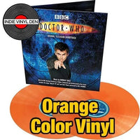 Doctor Who: Series 1 and 2 - Gold Murray -  Orange Vinyl Record rockit-t-shirts.myshopify.com #Indie_Vinyl_Den#
