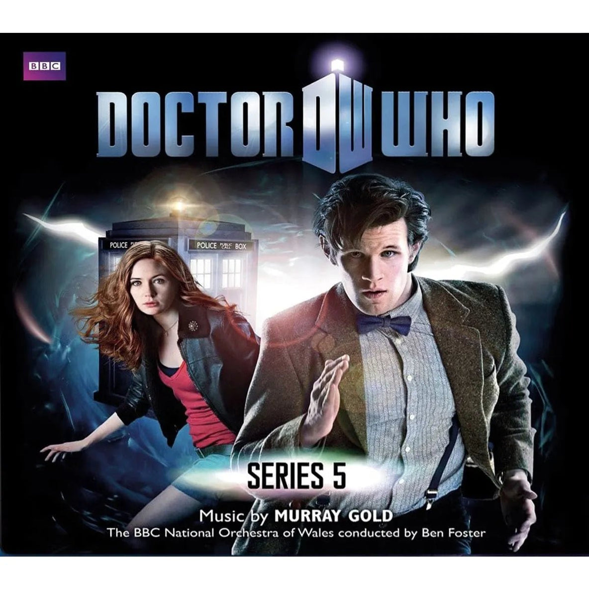 Doctor Who: Serie 5 - Banda sonora original de televisión - Disco de vinilo de color azul/violeta 2LP