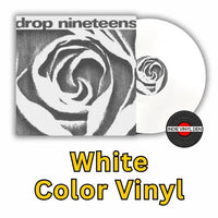 Drop Nineteens - 1991 - White Color Vinyl Record rockit-t-shirts.myshopify.com #Indie_Vinyl_Den#