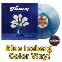 Durand Jones & The Indications - Flowers - Blue Iceberg Splash Color Vinyl Record rockit-t-shirts.myshopify.com #Indie_Vinyl_Den#