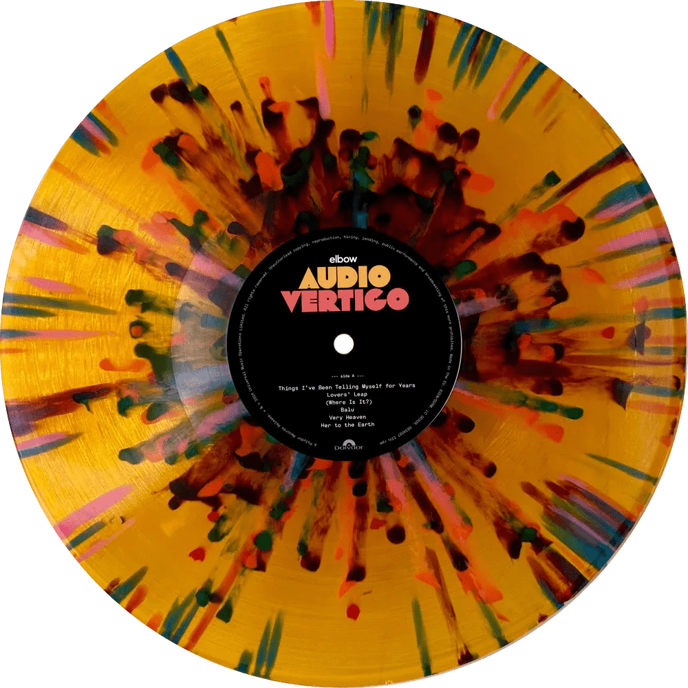 ELBOW - Audio Vertigo - RARE Vinyl Record rockit-t-shirts.myshopify.com
