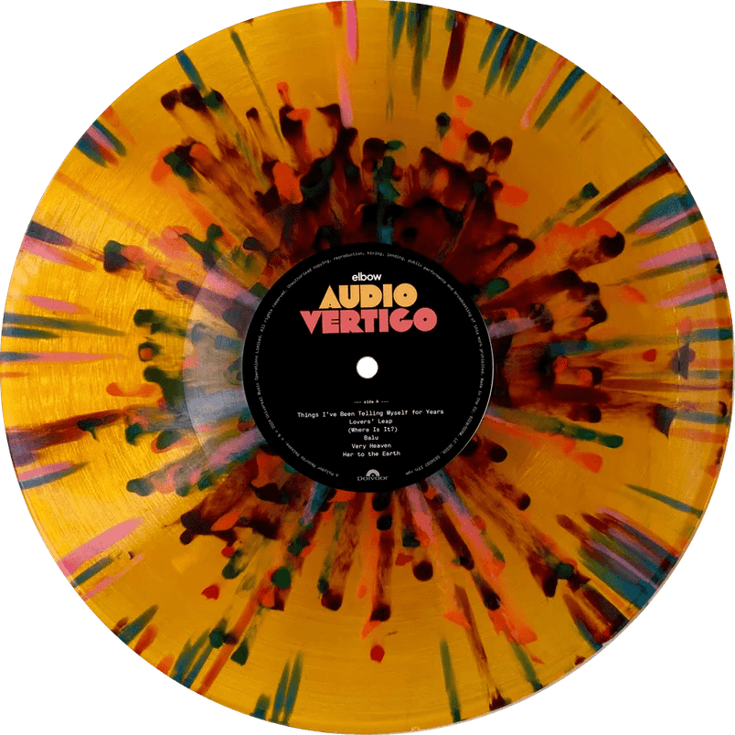 ELBOW - Audio Vertigo - RARE Vinyl Record