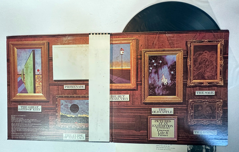 Emerson Lake & Palmer - Pictures At An Exhibition - Japanese Vintage Vinyl