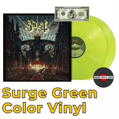 Ghost - Meliora (10th Anniversary) - Surge Green 2LP Vinyl Record *