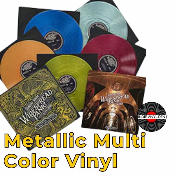 Widespread Panic - Sunday Show - Multi Color Metallic Vinyl Record 5LP Box
