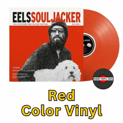 Eels - Souljacker - Red Color Vinyl Record * rockit-t-shirts.myshopify.com #Indie_Vinyl_Den#