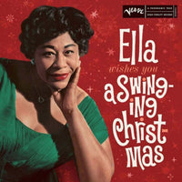 Ella Fitzgerald - Ella Wishes You a Swinging Christmas -Ruby Red Color Vinyl Record rockit-t-shirts.myshopify.com #Indie_Vinyl_Den#