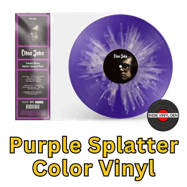 Elton John - Elton John - Purple Splatter Color Vinyl Record