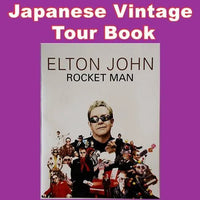 Elton John Rocket Man 2007 - Japanese Vintage Concert Tour Book rockit-t-shirts.myshopify.com #Indie_Vinyl_Den#