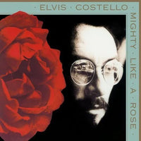 Elvis Costello - Mighty Like A Rose - Gold Color Vinyl Record 180g Import rockit-t-shirts.myshopify.com #Indie_Vinyl_Den#