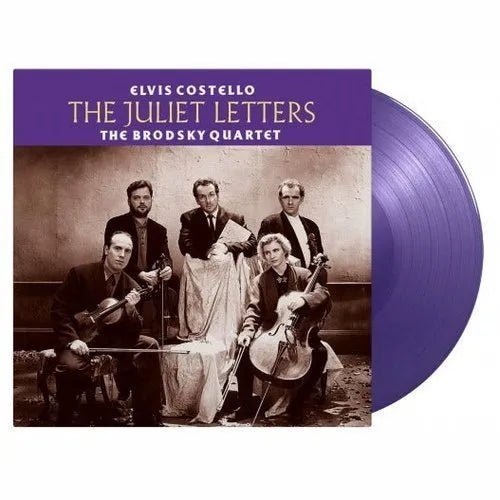Elvis Costello &amp; The Brodsky Quartet - The Juliet Letters - LP de vinilo en color PÚRPURA 180 g Importación