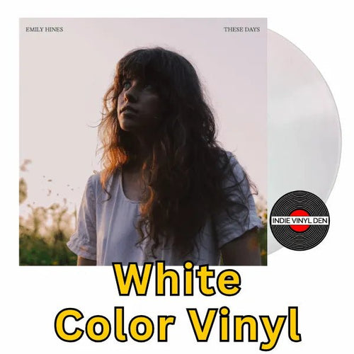 Emily Hines - These Days - White Color Vinyl Record rockit-t-shirts.myshopify.com #Indie_Vinyl_Den#