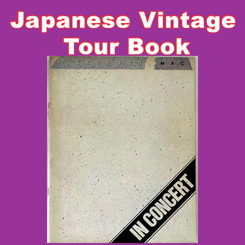 Fleetwood Mac In Concert 1980 - Japanese Vintage Concert Tour Book