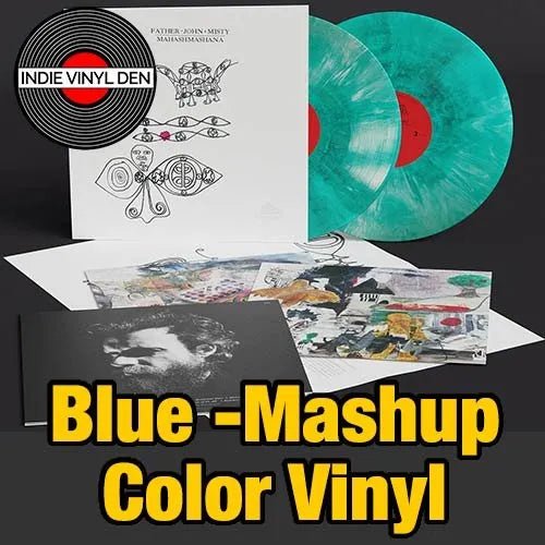Father John Misty - Mahashmashana - Loser Blue-Mashup Color Vinyl Record rockit-t-shirts.myshopify.com #Indie_Vinyl_Den#