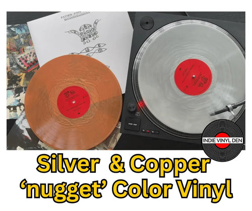 Father John Misty - Mahashmashana - Silver and copper ‘nugget’ Color Vinyl Record rockit-t-shirts.myshopify.com #Indie_Vinyl_Den#