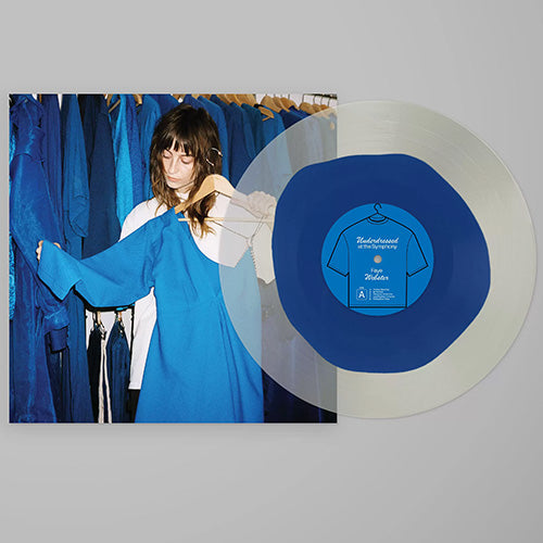 Faye Webster - Underdressed at the Symphony - Blue & White Bullseye Color Vinyl Record