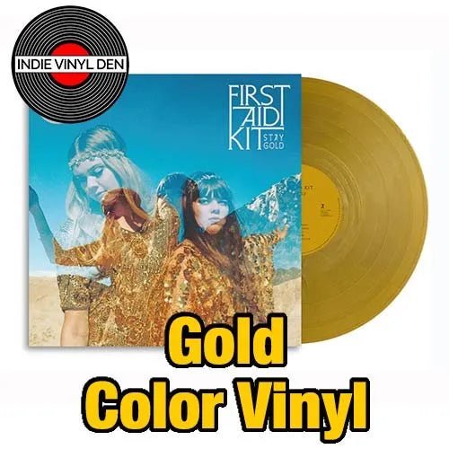 Botiquín de primeros auxilios - Stay Gold - Disco de vinilo color dorado