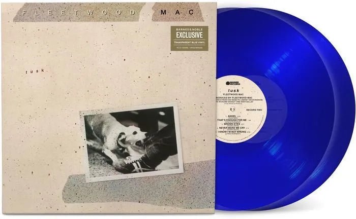 Importación de discos de vinilo de Fleetwood Mac - Tusk - Color azul