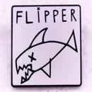 Flipper - Enamel Pin rockit-t-shirts.myshopify.com #Indie_Vinyl_Den#