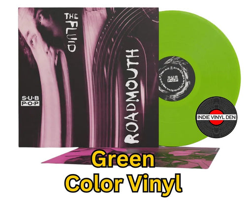Fluid, The - Roadmouth (2024 Remix/Remaster) - Loser Green Color Vinyl Record rockit-t-shirts.myshopify.com #Indie_Vinyl_Den#