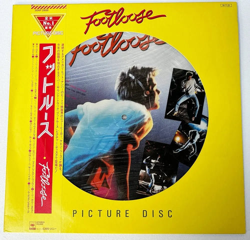 Footloose Soundtrack Picture Disc- Japanese Vintage Vinyl rockit-t-shirts.myshopify.com #Indie_Vinyl_Den#