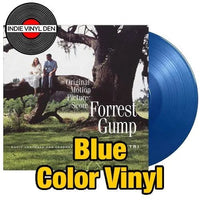 Forrest Gump Original Motion Picture Score (Alan Silvestri) - Blue Color Vinyl Record rockit-t-shirts.myshopify.com #Indie_Vinyl_Den#