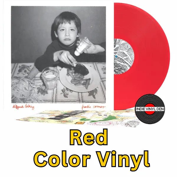 Frankie Cosmos - Different Talking - Loser Red Color Vinyl Record rockit-t-shirts.myshopify.com #Indie_Vinyl_Den#