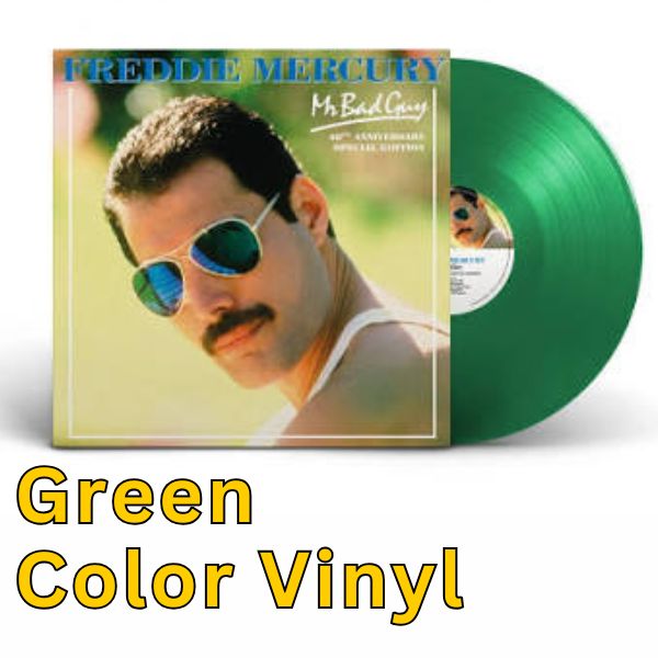 Freddie Mercury - Mr. Bad Guy (40th Anniversary) - Transparent Green Vinyl Record