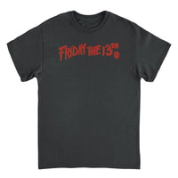 Friday the 13th Logo Black T-Shirt rockit-t-shirts.myshopify.com #Indie_Vinyl_Den#