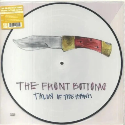 Front Bottoms - Talon Of The Hawk - 10th anniversary Picture Disc Vinyl Record rockit-t-shirts.myshopify.com #Indie_Vinyl_Den#