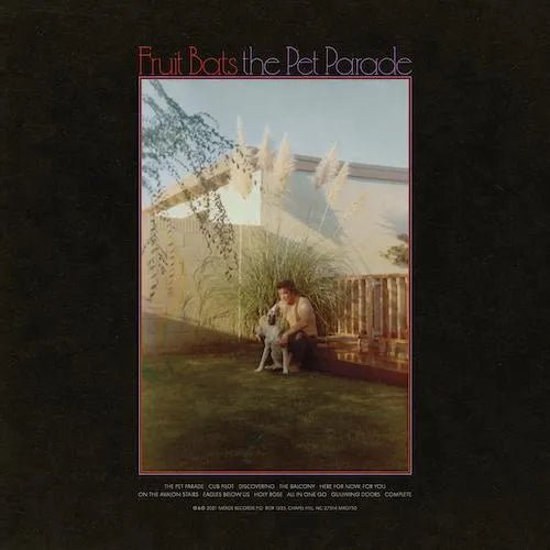Fruit Bats – The Pet Parade [Limited Edition Clear w/ Red & Black Swirl Color Vinyl]