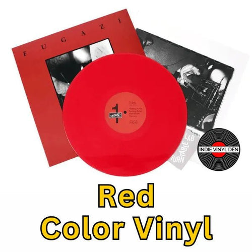 Fugazi - Fugazi EP aka Seven Songs - Red Color Vinyl Record rockit-t-shirts.myshopify.com