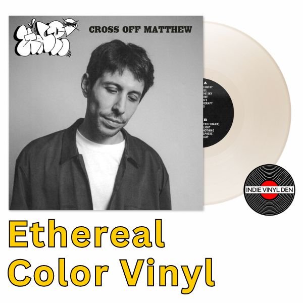 GDP - Cross Off Matthew - Ethereal Color Vinyl Record - Indie Vinyl Den
