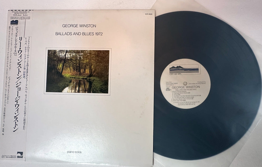 George Winston - Ballads And Blues 1972 - Japanese Vintage Vinyl