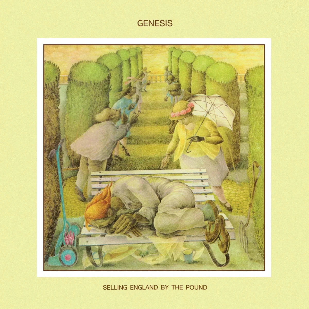 Genesis - Selling England by the Pound (140g) - Clear Color Vinyl Record - Indie Vinyl Den