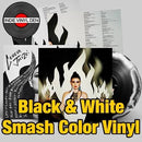 Geneva Jacuzzi - Triple Fire  - Black & White Smash Color Vinyl Record rockit-t-shirts.myshopify.com #Indie_Vinyl_Den#