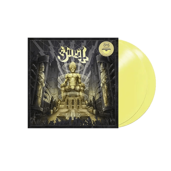 Ghost - Ceremony and Devotion - Lemon Color 2LP Vinyl Record *