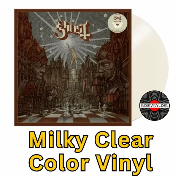Ghost - Popestar - Milky Clear Color Vinyl Record *