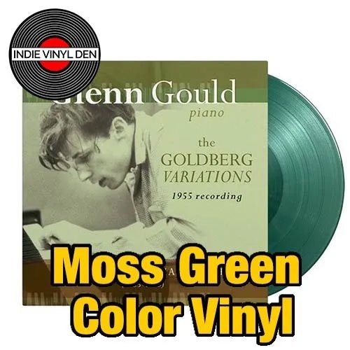 Glenn Gould -Goldberg Variations 1955 Recordings - Moss Green Vinyl Record