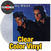 Go West - Go West - Clear Color Vinyl Record rockit-t-shirts.myshopify.com #Indie_Vinyl_Den#
