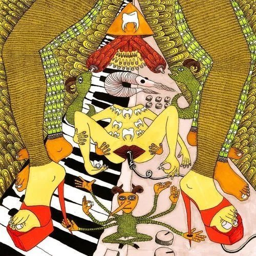 Goat - Oh Death - Cloudberry Swirl Color Vinyl Record