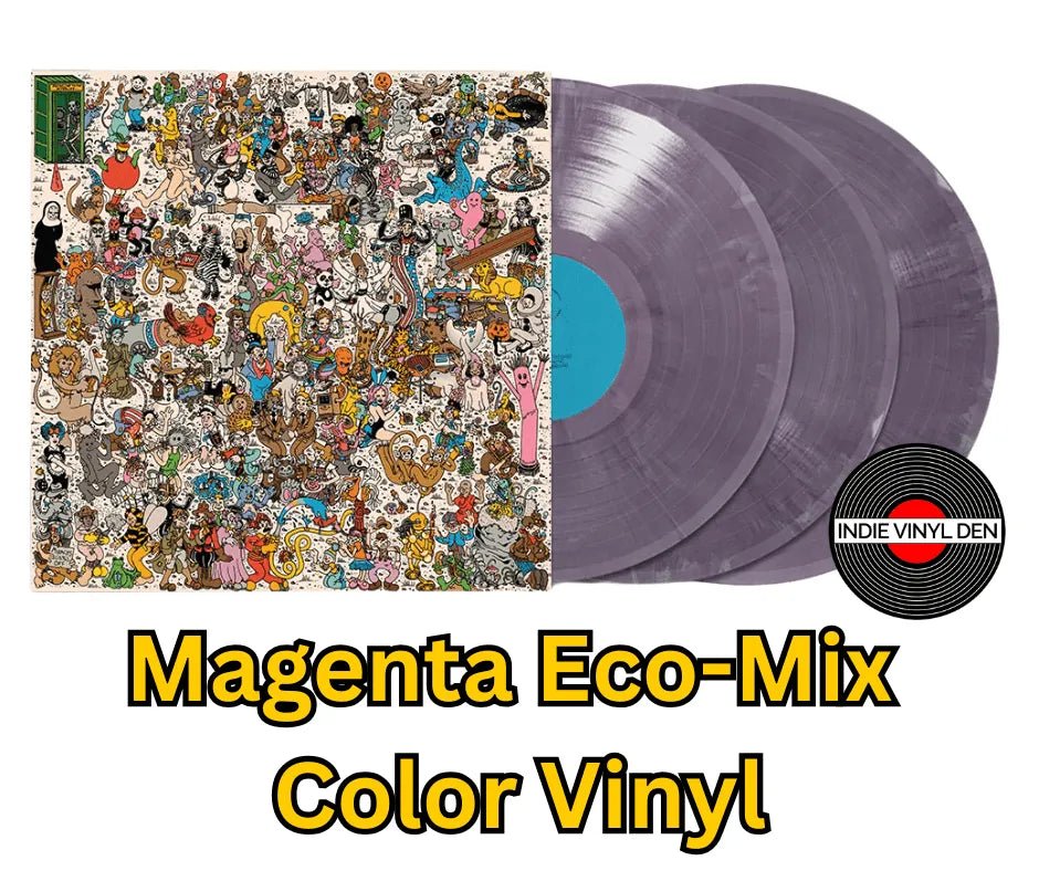 Goose - Everything Must Go  - MAGENTA EcoMix Color Vinyl Record 3LP rockit-t-shirts.myshopify.com #Indie_Vinyl_Den#