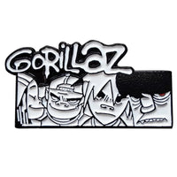 Gorillaz Band Enamel Pin rockit-t-shirts.myshopify.com #Indie_Vinyl_Den#