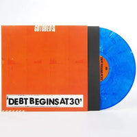 Gotobeds - Debt Begins at 30 - Loser Edition Blue Marble Color Vinyl rockit-t-shirts.myshopify.com #Indie_Vinyl_Den#