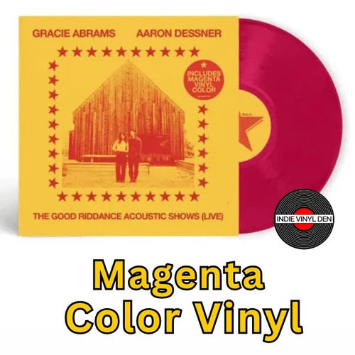 Gracie Abrams - The Good Riddance Acoustic Shows (Live) - Magenta Color Vinyl Record * rockit-t-shirts.myshopify.com #Indie_Vinyl_Den#