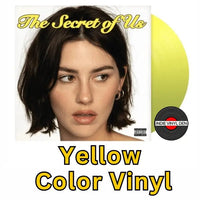 Gracie Abrams - The Secret of Us  - Yellow Color Vinyl Record * rockit-t-shirts.myshopify.com