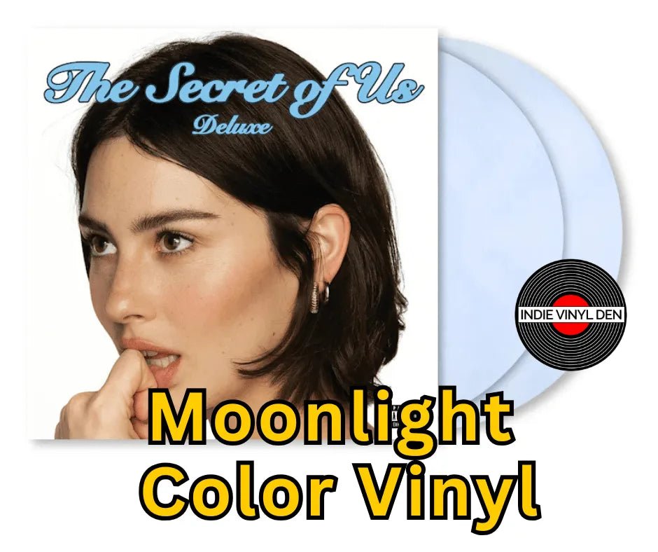 Gracie Abrams - The Secret of Us (Deluxe)- Moonlight Color Vinyl Record 2LP * rockit-t-shirts.myshopify.com #Indie_Vinyl_Den#
